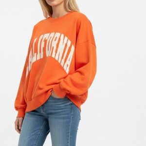 Garcia California Sweatshirt Orange Size L